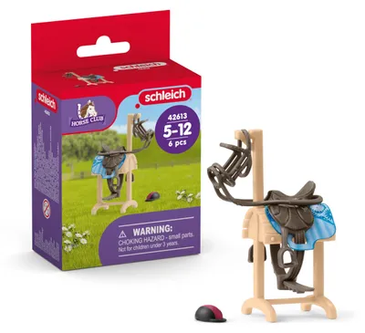 Produktbild von SCHLEICH Horse Club, Pferdetransporter Zubehörset, 6 Teile, Spielzeug ab 5 Jahren