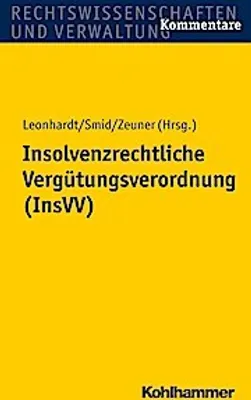 Obrázok produktu pre Insolvenzrechtliche Vergütungsverordnung (InsVV)