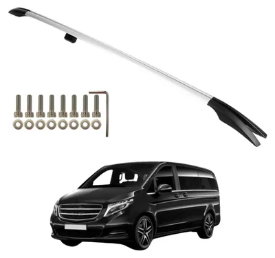 Obrázek produktu pro Střešní nosiče MERCEDES W447 VITO VIANO LONG L3 od roku 2014 hliníkové plné