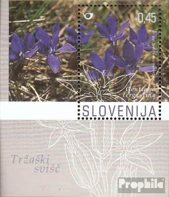 Produktbild von Briefmarken Slowenien 2008 Mi Block37 (kompl.Ausg.) FDC Karstpflanzen