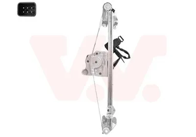 Produktbild von VAN WEZEL 3792268 Elektrischer Fensterheber Hinten Rechts für OPEL ZAFIRA B (A05) ZAFIRA B Van