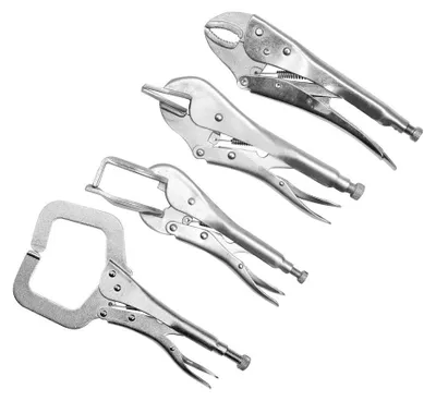 Produktbild von 4 Tlg Schweisser Set | Schweißer Gripzange | Rohr Gripzange | Schweißer Gripzange | Gripzange