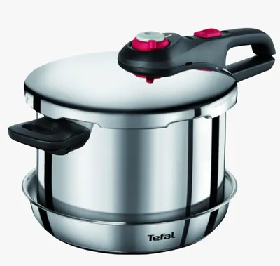 Produktbild von Tefal Ingenio Emotion 6 tlg Set, Schnellkochtopf 6L, Bratpfanne 24cm, Stieltopf 16 cm, hochwertiger Edelstahl, 5-Fach Sicherheitssystem