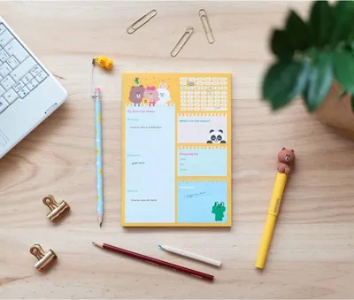 Zdjęcie produktu dla Nd38_Bne0005 Line Friends - Planner Dzienny