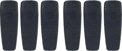 Immagine prodotto di 6 pezzi clip da cintura per radio portatile di ricambio per CP040 CP140 CP150 CP160 CP180 CP200 CP340 CP360 CP380 EP450 PR400 GP3188 GP3688