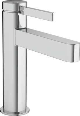 Produktbild von hansgrohe Finoris Einhebel-Waschtischarmatur 110 CoolStart mit  Zugstangen-Ablaufgarnitur, Ausladung 139mm, 76025000
