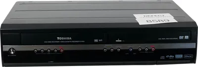 Obrázok produktu pre Toshiba D-VR50-K-TF | Kombinovaný videorekordér VHS / DVD | PAL & SECAM |