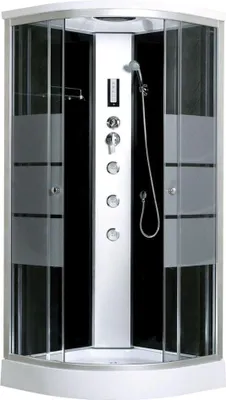 Immagine prodotto di Kerra | Cabina doccia - 89x89x215 Cm - Con tetto e piatto doccia - Doccia wellness - Doccia a vapore