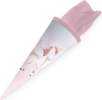 Produktbild von itenga Geschwister Schultüte 35cm Einhorn