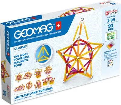 Produktbild von Geomag Classic Baukasten 93-tlg