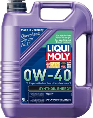 Produktbild von Liqui Moly Synthoil Energy 0W-40 5 Liter