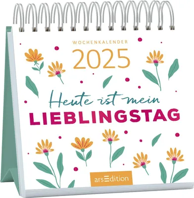 Produktbild von Mini-Wochenkalender Heute ist mein Lieblingstag 2025