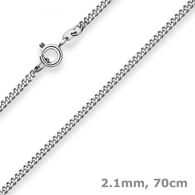 2-1mm-Panzerkette-aus-925-Silber-rhodiniert-70cm