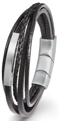 Produktbild von s.Oliver 2022624 Herren Armband Edelstahl Silber 21,5 cm