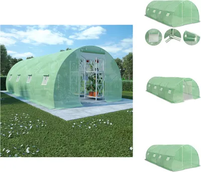 Obrázok produktu pre skleník vidaXL 18m² 600x300x200 cm - Skleníky