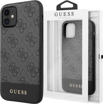 Immagine prodotto di Guess Guhcn61G4Glgr Iphone 11 6,1 / Xrszary/Grigio Custodia rigida 4G Stripe Collection