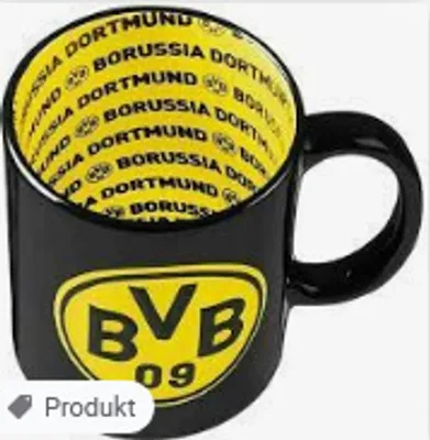 Produktbild von BVB Dortmund BVB Tasse mit Innendekor 0 STCK