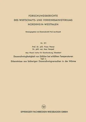 Zdjęcie produktu dla Dauerschwingfestigkeit von Stählen bei erhöhten Temperaturen