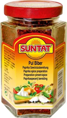 Produktbild von SUNTAT Paprika-Gewürzzubereitung Pul Biber 80g