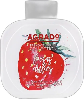 Zdjęcie produktu dla Żel Pod Prysznic I Do Kąpieli Agrado Słodka Truskawka 750 Ml