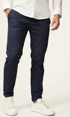 Produktbild von DAILY Baumwolle Herren Chinohose DCPROVO Herren Chino Hose Elastische Jeans Stoffhose Slim-Fit Casual Business