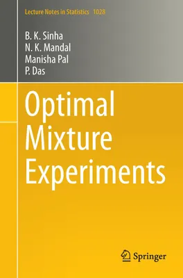 Produktbild von Optimal Mixture Experiments
