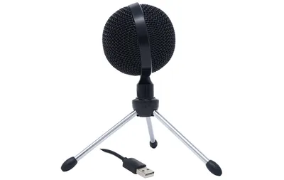 Obrázek produktu pro Empire Media DESK-360 Všesměrový konferenční mikrofon USB černo-stříbrný