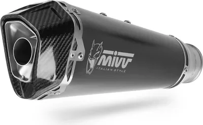 Obrázok produktu pre Kompletný výfuk MIVV DELTA RACE v čiernej farbe pre YAMAHA Tracer 9/GT/GT+