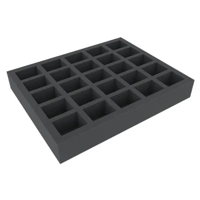 Produktbild von Schaumstoffeinlage 25 Fächer für Krosmaster Miniaturen