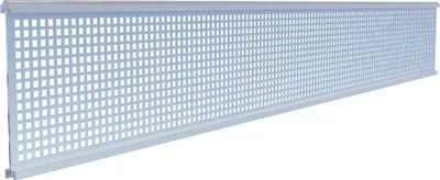 Produktbild von T&J TJÖRN WPC-SeckzaunsystemAlu- Gitterfüllung Silber