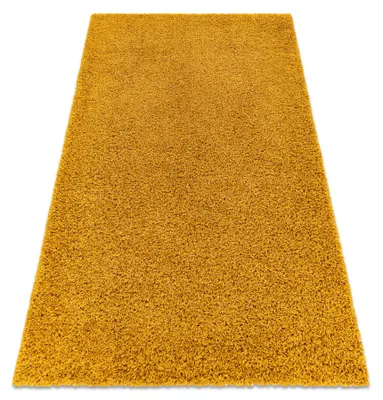 Image de Tapis SOFFI shaggy 5cm or jaune 120x170 cm