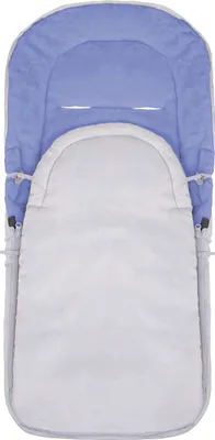Produktbild von SPRINGOS Fußsack_90x43 cm_Fleece_Winterfußsack_Winterschlafsack_Schlafsack für Baby_Kinderwagen_Schlitten_Rodeln_Warm_