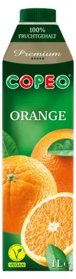 Obrázek produktu pro COPEO Premium Orange Juice 100% obsah ovoce 1000ml