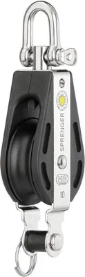 Produktbild von S-Block Gleitlager 10 mm - 1 Rolle, Wirbel, Hundsfott