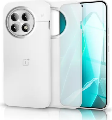 Produktbild von Hülle für OnePlus 13 - 0,3mm Extrem Dünn & Leicht, Matt & Anti-Fingerprint, Hard Cover -  Weiß Transparent