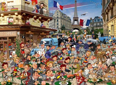 Zdjęcie produktu dla GRAFIKA Puzzle Famous Thirty 3000 elementów