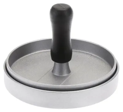 Image de Presse à hamburger - Aluminium - 11,5 cm - Taille L - Argentée