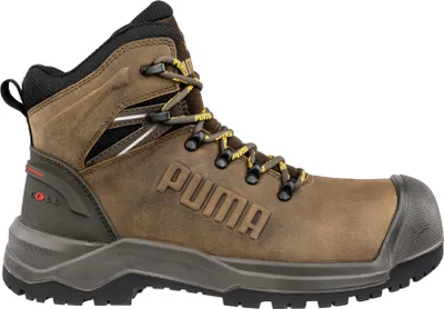 Produktbild von PUMA Sicherheitsschuhe 632710 IRON HD BROWN MID S3 Gr. 45