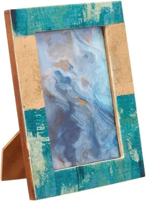 Productafbeelding van Photo frame bone blue 10x15 cm HD Collection