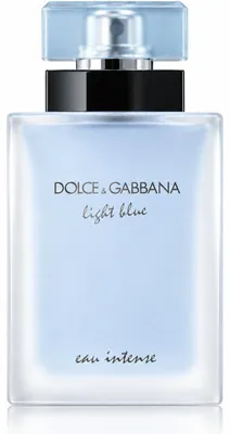 Produktbild von Dolce&Gabbana Light Blue Eau Intense, Frauen, 25 ml, Nicht nachfüllbare Flasche, Flüssiges Parfüm, Apfel, Zitrone, Ringelblume, Jasmin