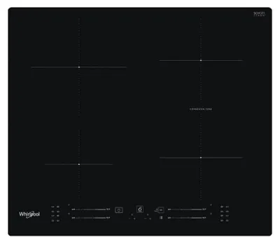Image de Whirlpool WB S2560 NE Black Built-in 59 cm Zone induction hob 4 zone(s)
