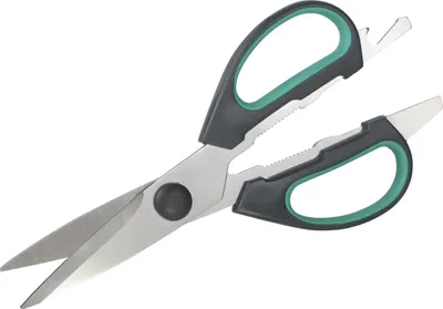 Produktbild von Wolfcraft Mehrzweckschere 215 mm mit Öffner
