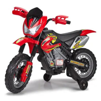 Produktbild von Feber Kindermotorrad Motor Cross 400F 6V Rot und Schwarz