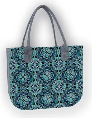 Obrázek produktu pro Bertoni plstěná taška Lady XL Sevilla 42 x 35 cm ekologická kabelka, elegance a styl