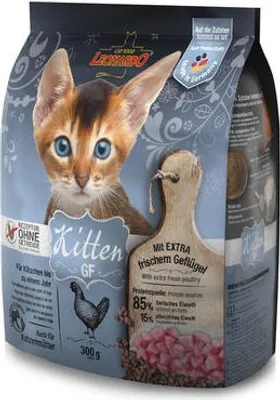 Zdjęcie produktu dla Leonardo Cat Food 757905, Kocięta, Drób, 300 g, Nie zawiera aromatów żywnościowych