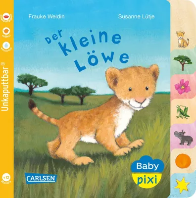 Produktbild von Baby Pixi (unkaputtbar) 104: Der kleine Löwe