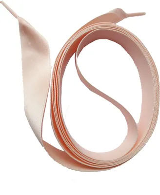 Produktbild von SNORS Schnürsenkel SATIN breit - PFIRSICH - 16mm - 130cm