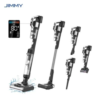 Produktbild von JIMMY PW11 Pro Max-B 5-in-1 Akku Nass-Trockensauger, 110AW, Wischsauger mit Selbstreinigung, 70°C Trocknung, HEPA