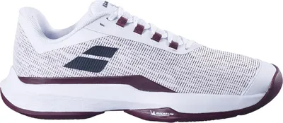 Image de Chaussures de tennis Babolat Jet Tere 2 Clay pour terre battue, blanc/bordeaux/noir 3A0F25A650-1109, pointure : 44,5 EU