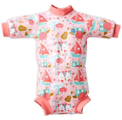 Produktbild von Splash About Baby Happy Nappy Neoprenanzug Owl & The Pussycat 12-24 Monate